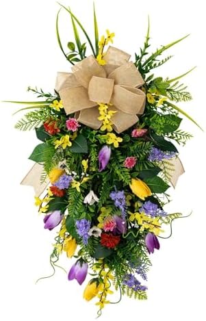 Menolana Wedding Swag Front Door Wreath 65x42cm