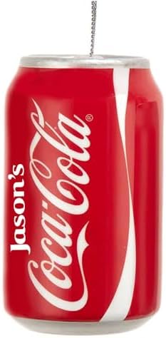 Coca-Cola Christmas Ornament with Custom Name