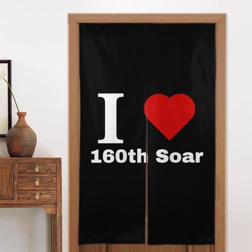 I Love 160th Soar Blackout Curtains for Doorways