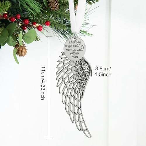 GTYRERO Memorial Christmas Angel Wings Ornament