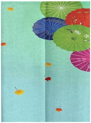 Chickwin Noren Door Curtain Linen Style Privacy Panel