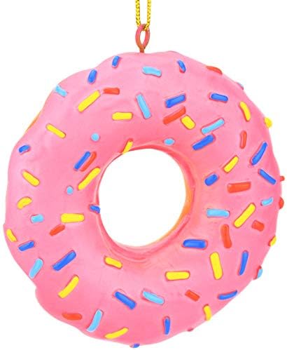Tree Buddees Pink Donut Sprinkles Christmas Ornament