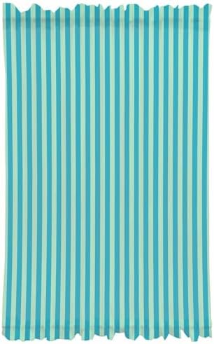 Modern Striped French Door Curtain 54W x 40L