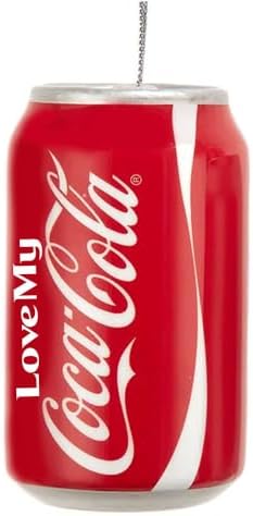 Coca-Cola Christmas Ornament with Custom Name