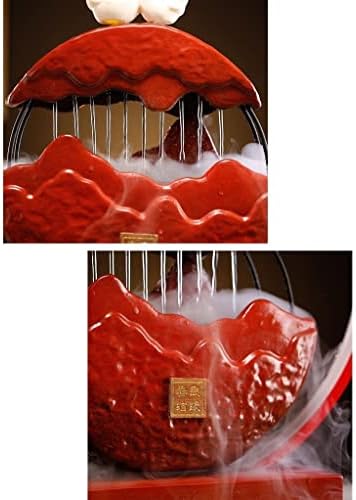 eexbz Retro Ceramic Tabletop Water Fountain
