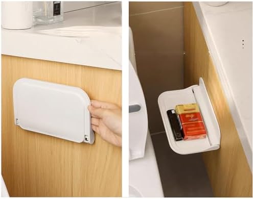 Foldable Wall Storage Holder 7 Inches 2 Pieces