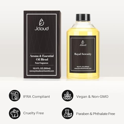 JCLOUD Hotel Diffuser Oil - 500mL Luxury Scent Refill