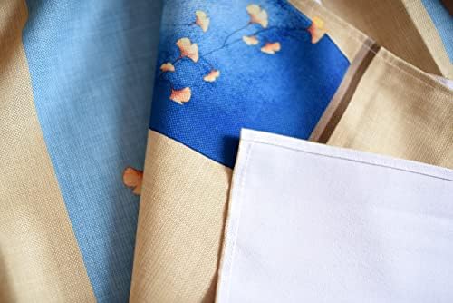 Japanese Flower Fengshui Noren Curtain 85x150cm