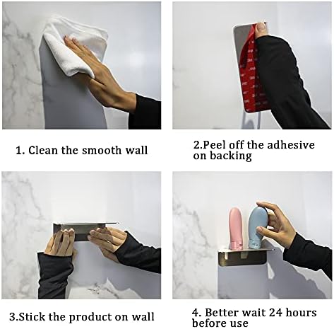 Self Adhesive Floating Shelves 55 Inch No Drill