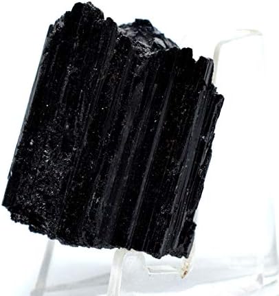 190ct Black Tourmaline Rough Crystal Specimen for Decor - Brazil