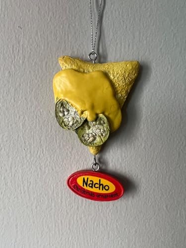 Nacho Cheese Christmas Ornament Funny Kitchen Decor
