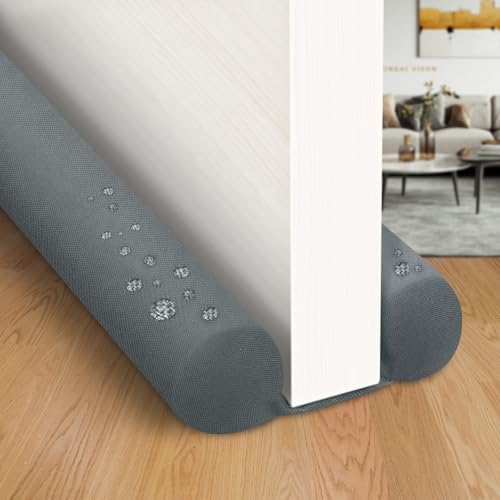 Gigbuff Cam Door Draft Stopper 30-36 Inches Gray