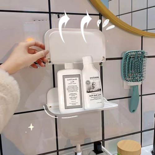 Foldable Wall Storage Holder 7 Inches 2 Pieces