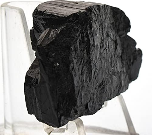 38mm Black Tourmaline Natural Cluster Specimen - Brazil