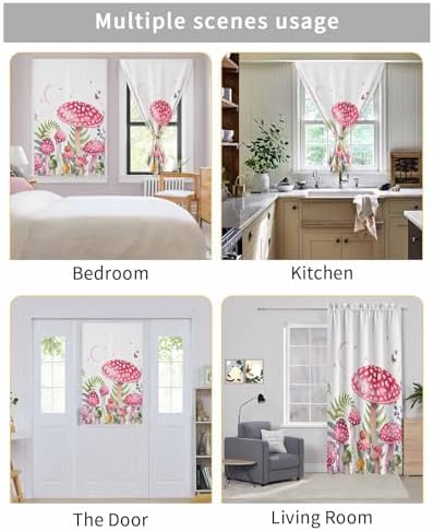 Self Adhesive Portable Blackout Curtains for Windows 35x48 Inches