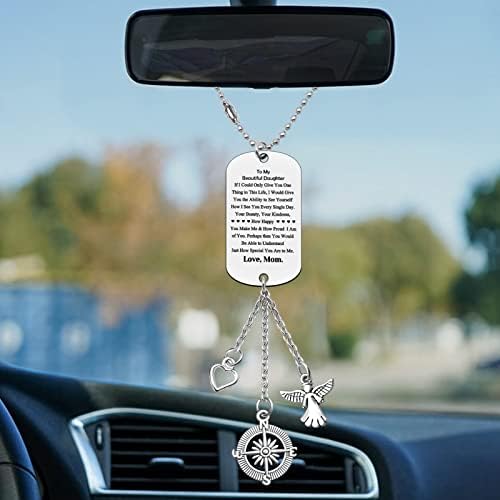 Inspirational Gift for Daughter Car Hanging Ornament
