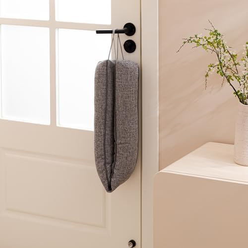 Sunolga 32 Inch Heavy Duty Door Draft Stopper Gray