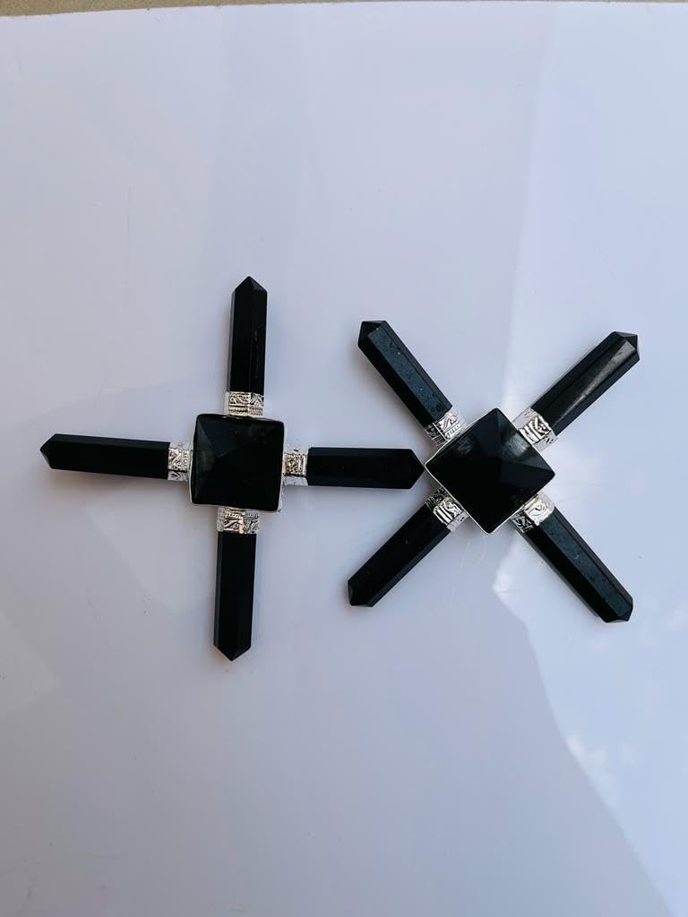 Black Tourmaline Energy Generator Crystal Healing Stone