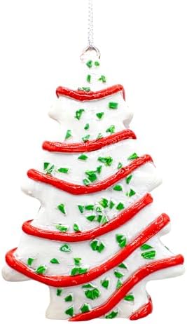 Christmas Tree Cake Dessert Ornament by Spooky Thru Noel
