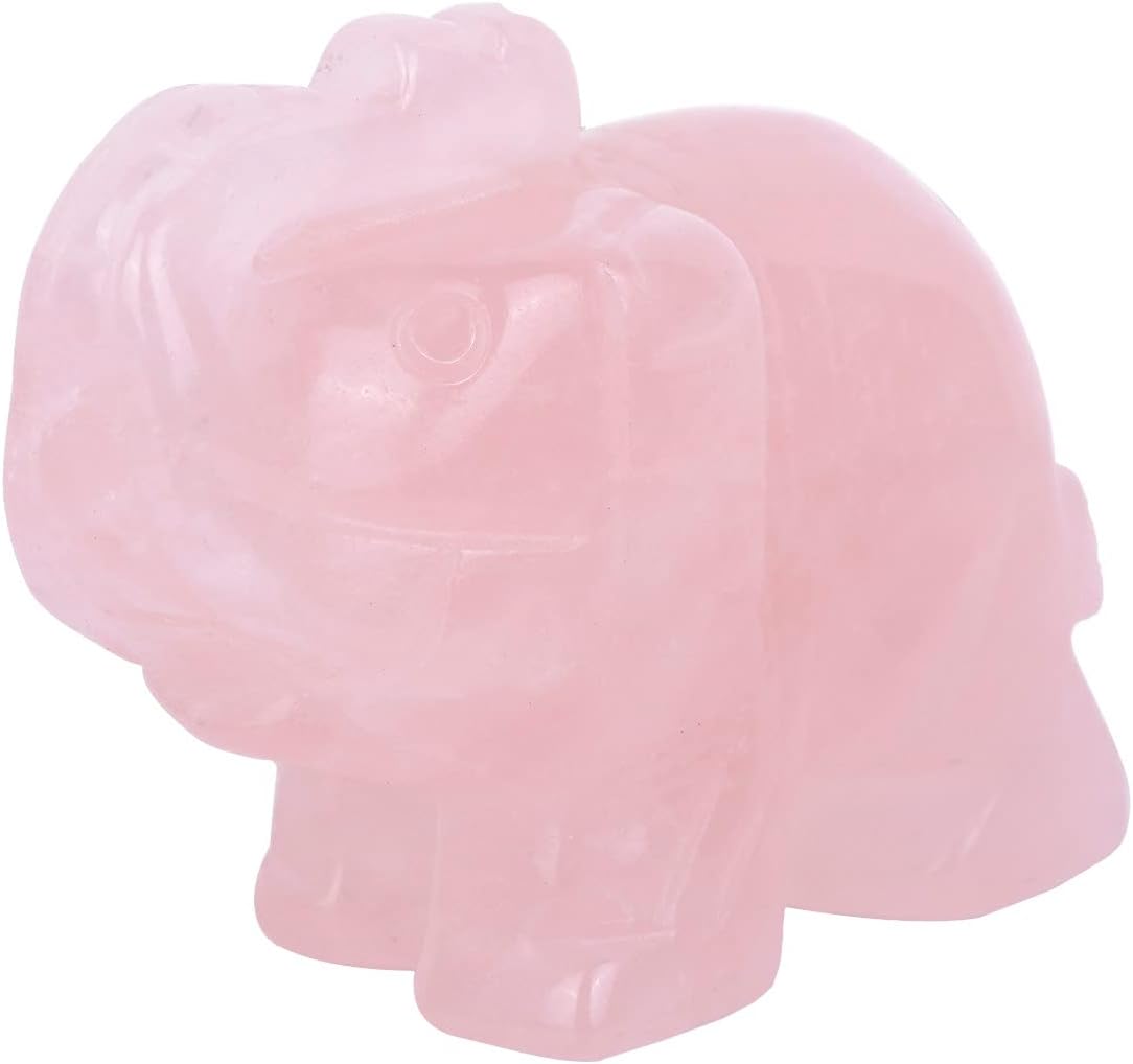 Tumbeelluwa 3pc Crystal Elephant Figurines