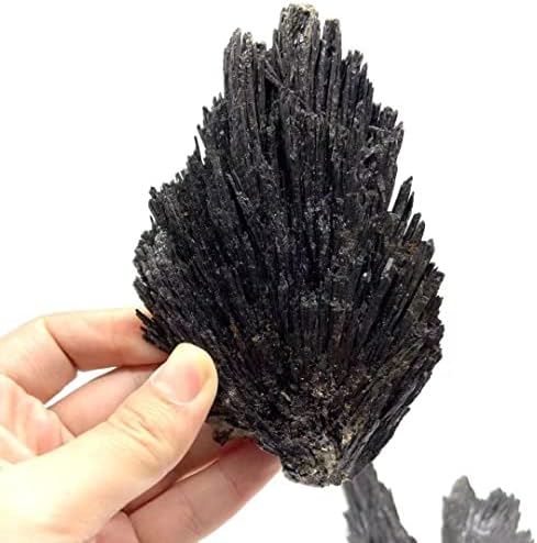 3pc Natural Crystal Black Kyanite Stones for Home Decoration