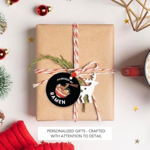 Andaz Press 35 Inch Metal Ramen Christmas Ornament