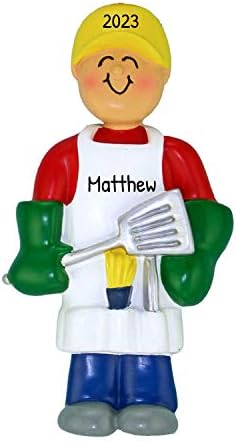 Personalized Grill Christmas Ornament 2024