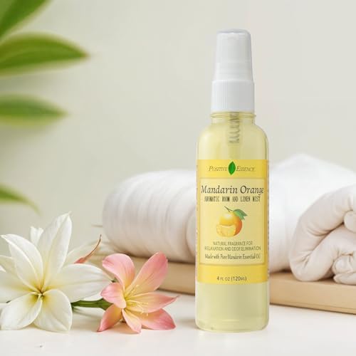 Mandarin Orange Room Spray - Natural Linen and Air Freshener