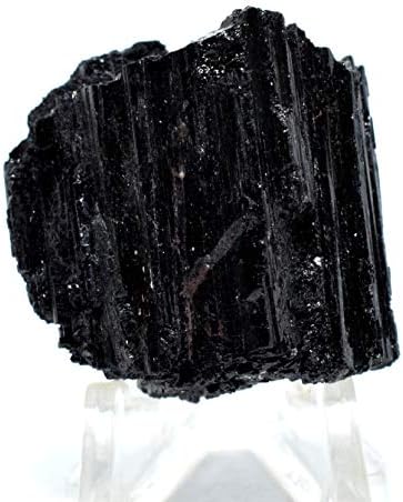 190ct Black Tourmaline Rough Crystal Specimen for Decor - Brazil