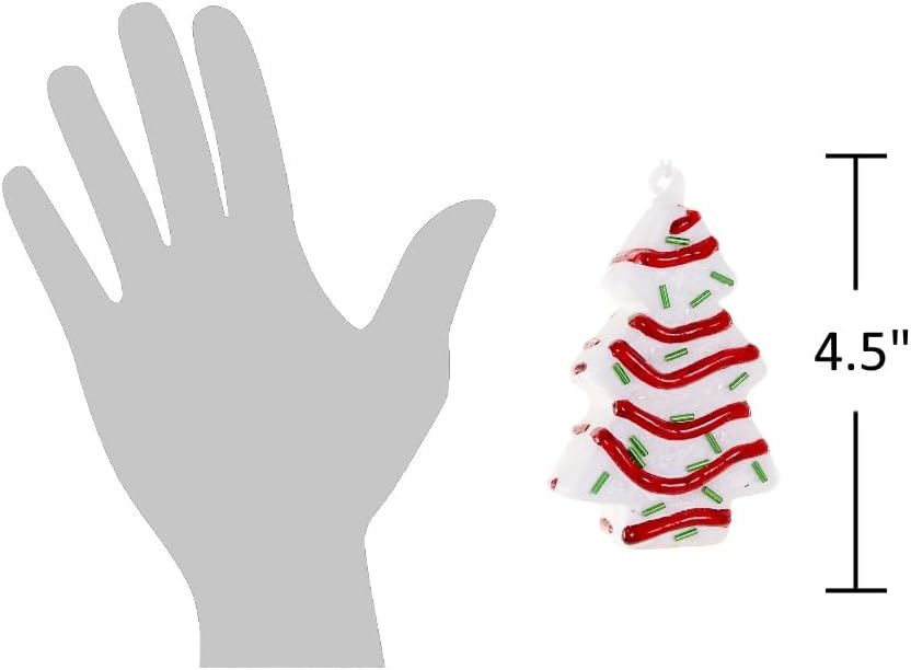 Bridge Collection Christmas Tree Snack Cake Ornament