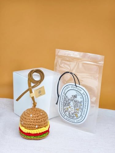 Cute Crochet Car Hanging Ornament for Decor