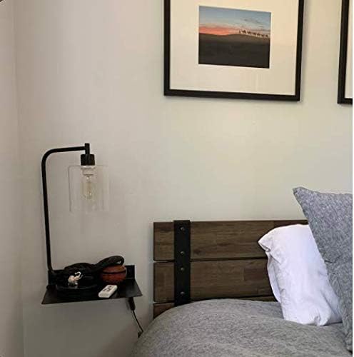12 Inch Metal Floating Wall Shelves Industrial Modern Style