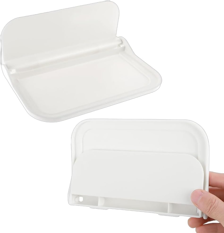 Foldable Wall Storage Holder 7 Inches 2 Pieces