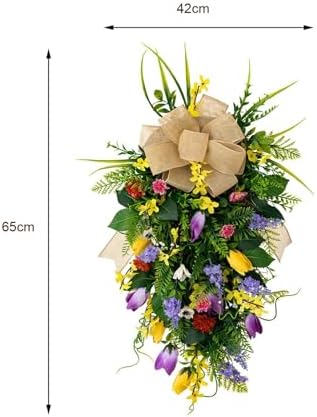 Menolana Wedding Swag Front Door Wreath 65x42cm