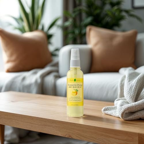 Mandarin Orange Room Spray - Natural Linen and Air Freshener