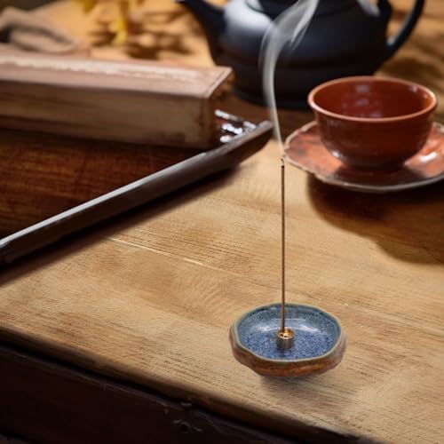Ceramic Incense Burner Holder for Sticks and Cones