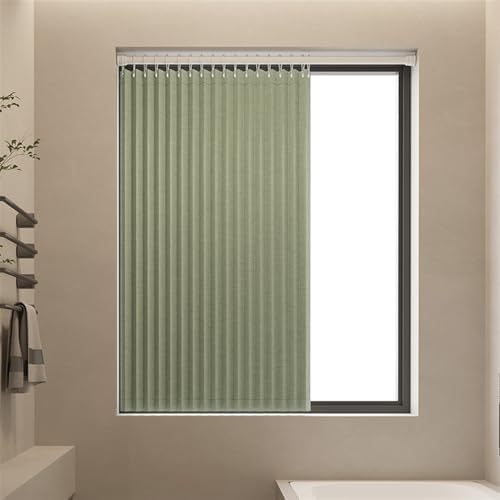Momooda Short Folding Blackout Curtains for Bathroom