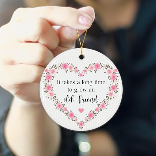 NewEleven Friendship Ornament for Women BFF Gift