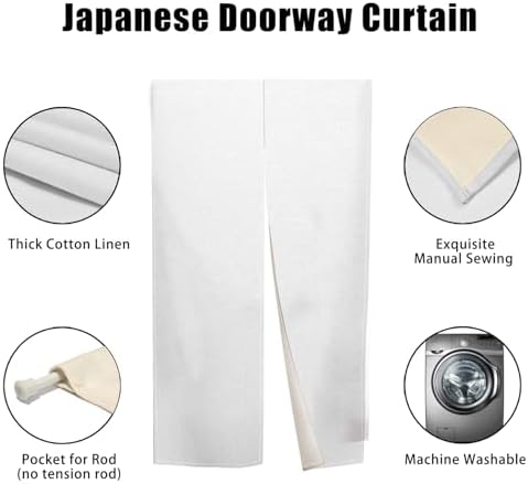 Japanese Door Curtain Privacy Divider Panel 335x709