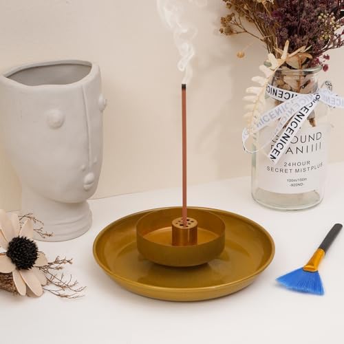 Hadwoer 55 Inch Brass Incense Holder