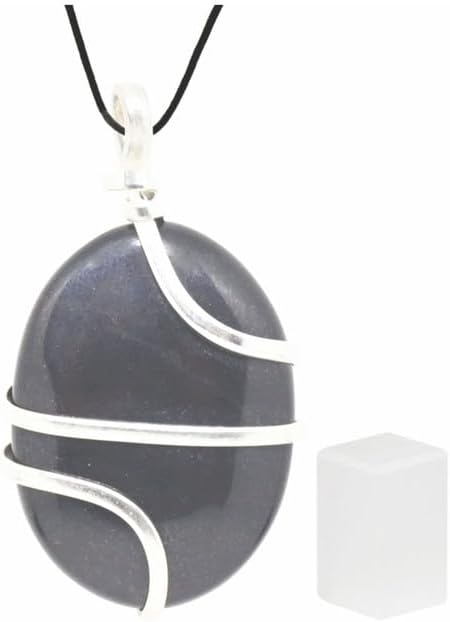 Oval Carnelian Stone With Selenite Cube
