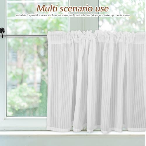 HEALEEP Cafe Short Curtain 150x60cm Kitchen Privacy Drape