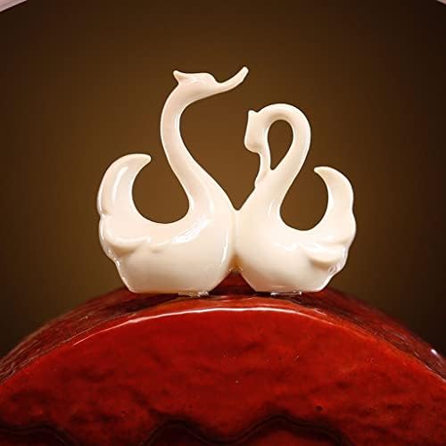 eexbz Retro Ceramic Tabletop Water Fountain