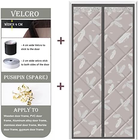 Winter Thicken Cotton Room Divider Curtain Panel