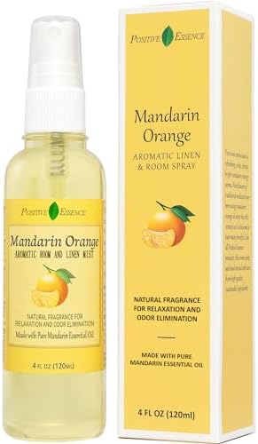 Mandarin Orange Room Spray - Natural Linen and Air Freshener