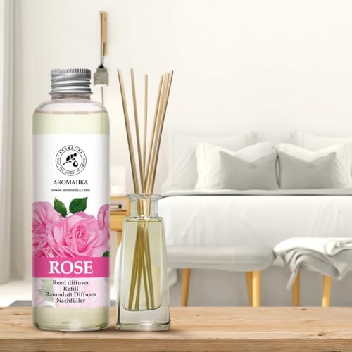 Rose Reed Diffuser Refill - 200ml Natural Fragrance