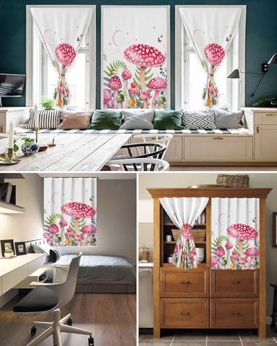 Self Adhesive Portable Blackout Curtains for Windows 35x48 Inches