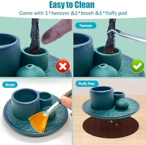 4 in 1 Palo Santo Incense Candle Holder - Blue