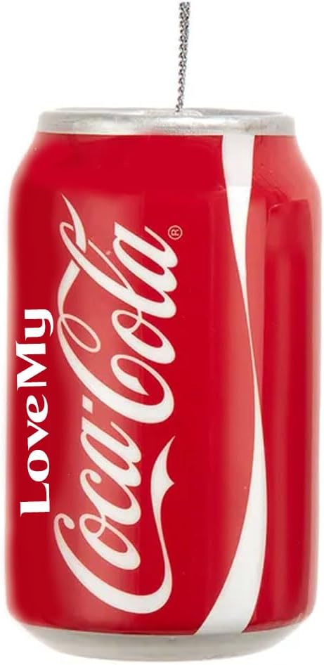 Coca-Cola Christmas Ornament with Custom Name