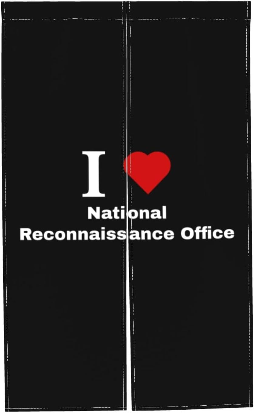 I Love National Reconnaissance Office Blackout Curtain Panel 34x56in